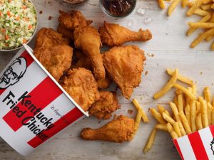 طرز تهیه مرغ سوخاری با پودر کی اف سی