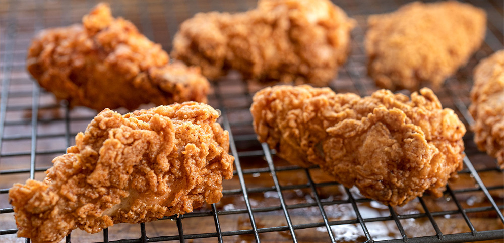 طرز تهیه مرغ سوخاری kfc